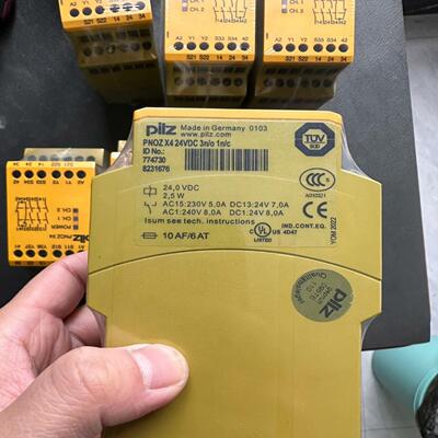 PILZ皮尔兹安全继电器772143 PNOZ M EF 4议价