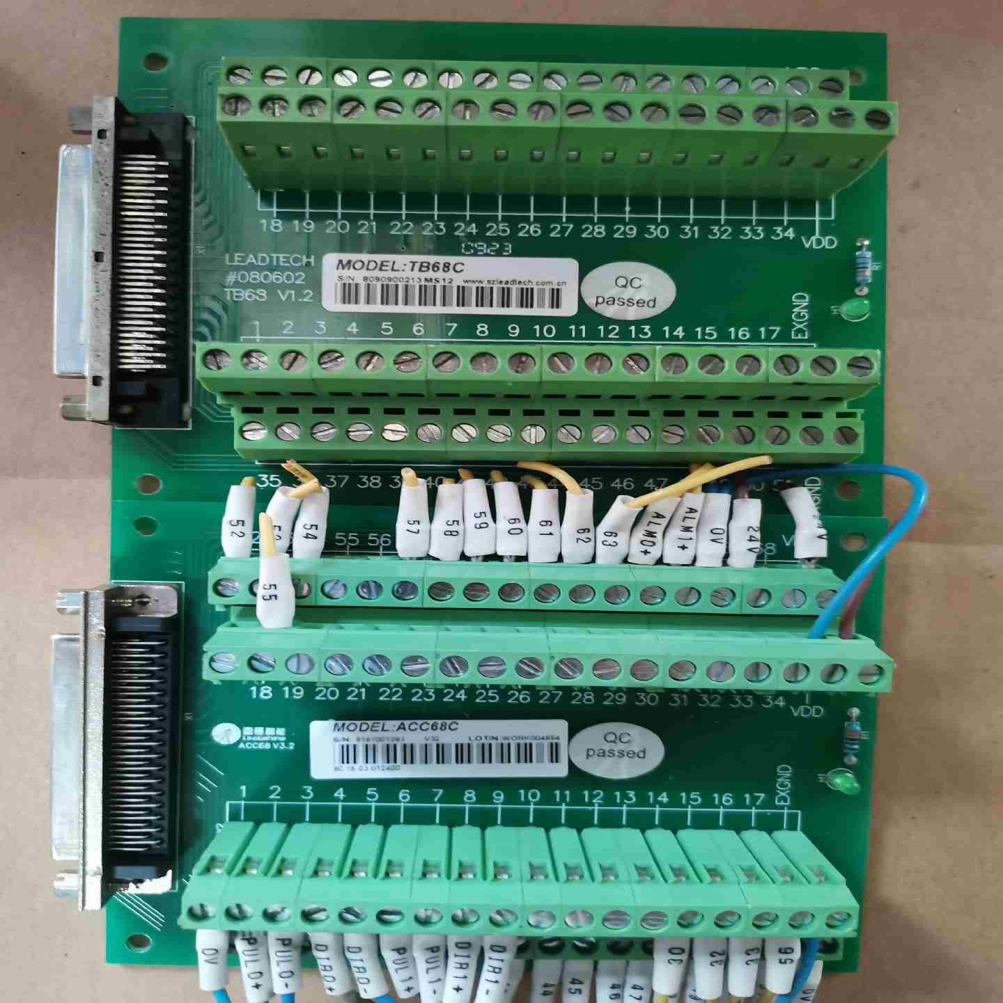 雷赛接线端子ACC68C图片单价68议价