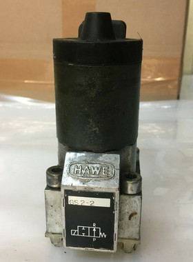NEU HAWE GS2-2 24V DC 2/2 Wegeventil Baugr??e 2 Hydraulikven