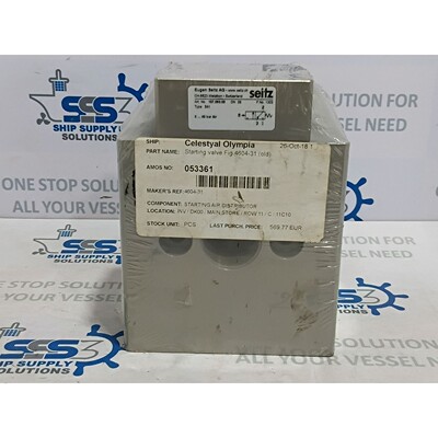 Eugen Seitz 341 Air-Pilot 气动控制阀 4604-31 DN 25 0-40bar
