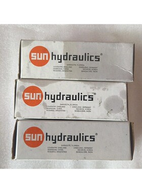 批量 3 件。 CBCGLJN SUN HYDRAULICS COUNTERBALANCE VALVE CBCG