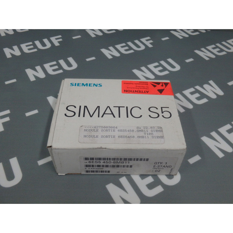 6ES54508MB11 - SIEMENS - 6ES5450-8MB11/Digital Output Module