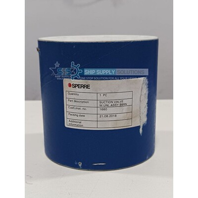 SPERRE 1660 SUCTION VALVE W.UNL.ASSY 98RN 压缩机配件(全新)