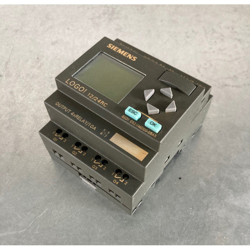 Siemens LOGO! 12/24RC 6ED1 052-1MD00-0BA5 Logikmodul