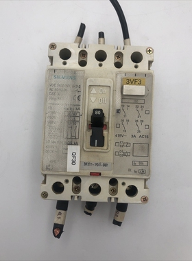 Siemens tripolaire breaker 3VF3111-1FQ41-0AB1 Used In Good C