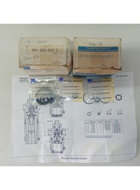 Rexroth 3610500002 Neumático Válvula Kit de Reparación -