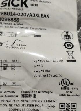 YF8U14-020VA3XLEAX  2095888 德国议价