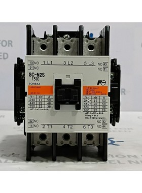 富士电气SC-N2S [50]接触器线圈电压100-110伏50/60Hz交流-1=Ith=