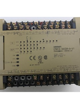 TESTATO  OMRON CPM1A30CDRAV1  CPM1A 30CDR A V1  CPM1A 30CDR