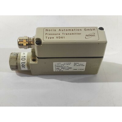 Transmisor De Presión Noris VD61-1,6M1 Rango De Entrada 1…