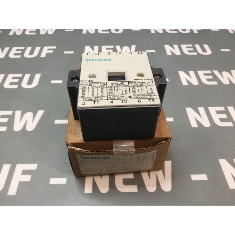 3TY74620A - SIEMENS - 3TY7462-0A / Contactor New
