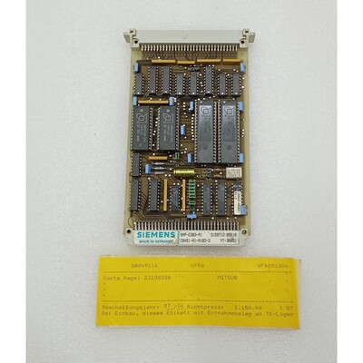 Siemens Sicomp RAM SMP-E303-A1 C8451-A1-A102-3 Carte Circuit