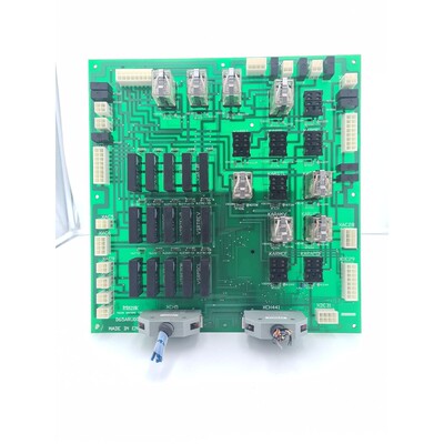 MAZAK D65ARU00021 I/O Machine Tools PCB Board With 8 Relays
