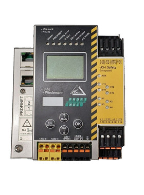 Bihl+Wiedemann BWU2307 AS-i 3.0 PROFINET Gateway Safety Moni