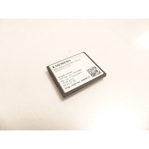 Siemens SINAMICS S 6SL3054-0ED00-1BA0 CompactFlash SNT-C8IJ0