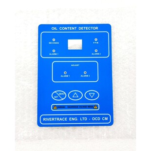 KEYPAD OF RIVERTRACE 15 PPM BILGE ALARM 油含量探测器 OCD CM