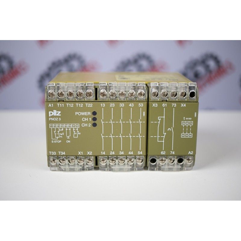MUSHROOM PNOZ 3 5S/1? 1W (ID 474894) (SAFETY RELAY) - 6 mois