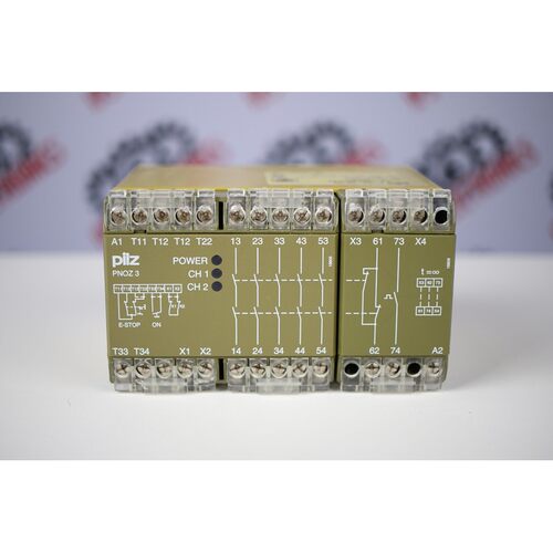 MUSHROOM PNOZ 3 5S/1? 1W (ID 474894) (SAFETY RELAY) - 6 mois