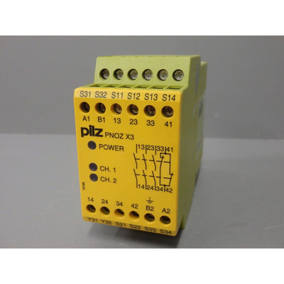 774319 - Pilz - Pnoz X3 / Relay Security Used