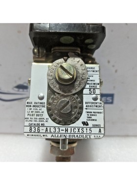 Allen Bradley 836-AL33-HJCXS15 Pressure Control Switch Serie