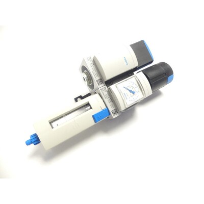 Festo 541258 / MS4-EM1-1/4 mit 529156 / MS4-LFR-1/4-D7-E-R-M