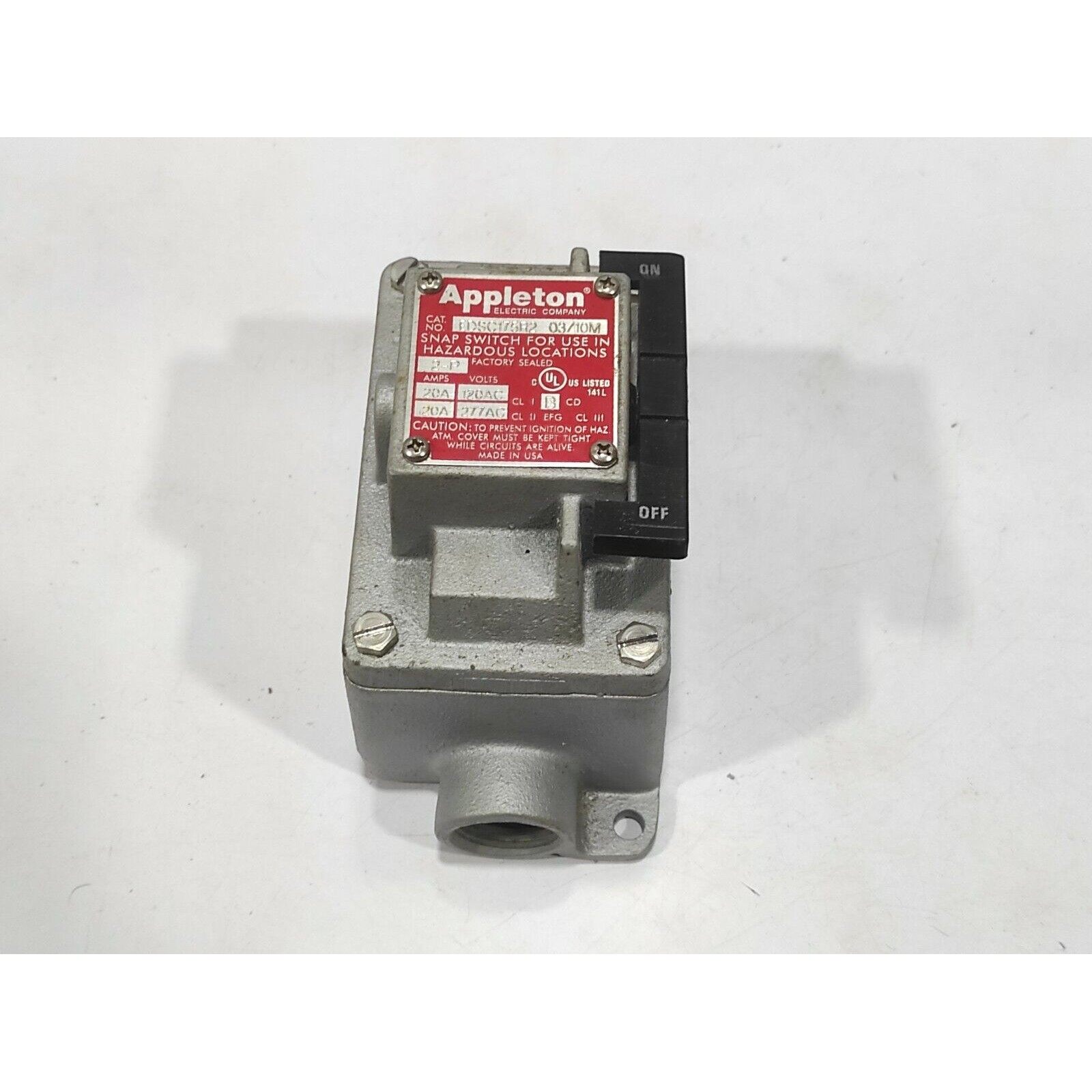 EGS Appleton Edsc175r2 1.9cm Mall Hierro Eds Tumb Interrupto