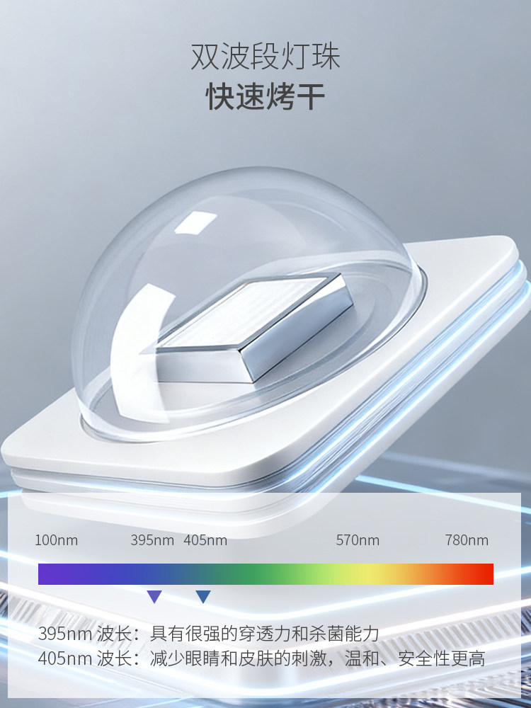 Mini Handheld UV LED Nail Lamp Quick-Dry Single-Line Light - Product image 2