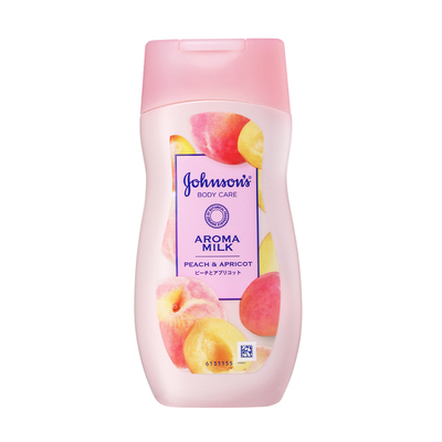 强生美肌香氛身体乳蜜桃甜杏香型帮助锁住肌肤水分缓解干燥润肤乳