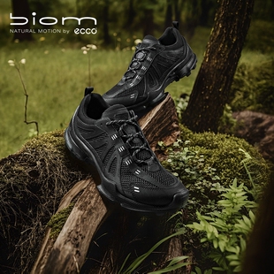 ECCO爱步登山鞋男 春夏舒适运动越野跑鞋 健步BIOMC踪迹 803224