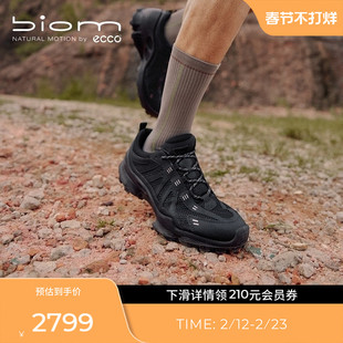 ECCO爱步登山鞋男 舒适户外运动越野跑鞋 健步BIOMC踪迹 803224
