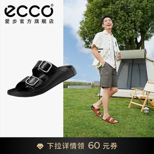 透气沙滩鞋 科摩500934 时尚 男款 外穿 拖鞋 勃肯拖鞋 ECCO爱步夏季