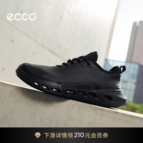 ECCO爱步运动鞋男 26年夏季新款防水透气跑鞋 健步BIOM720 850414