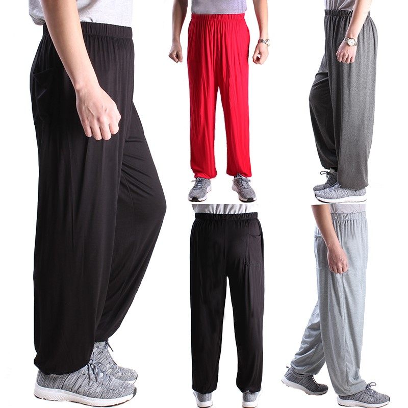 Knickers Beam feet the elderly trousers Mosquito control Tai Chi Pants Add fertilizer enlarge men and women trousers Easy Large Elastic forcein the Men's clothing, Casual pants  category - from Buy2taobao.com to provide professional Taobao agent buy service
