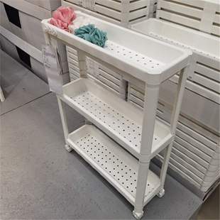 超窄卫生间马桶旁边置物架13-18cm洗手间厕所浴室浴缸夹缝收纳架