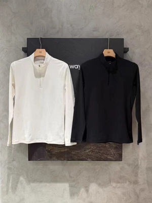 经典永不过时～百搭半拉链健身服女士长袖运动上衣透气显瘦