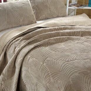 冬季加绒新款牛奶绒床盖三件套2025新款四季通用一面绒一面纯棉毯