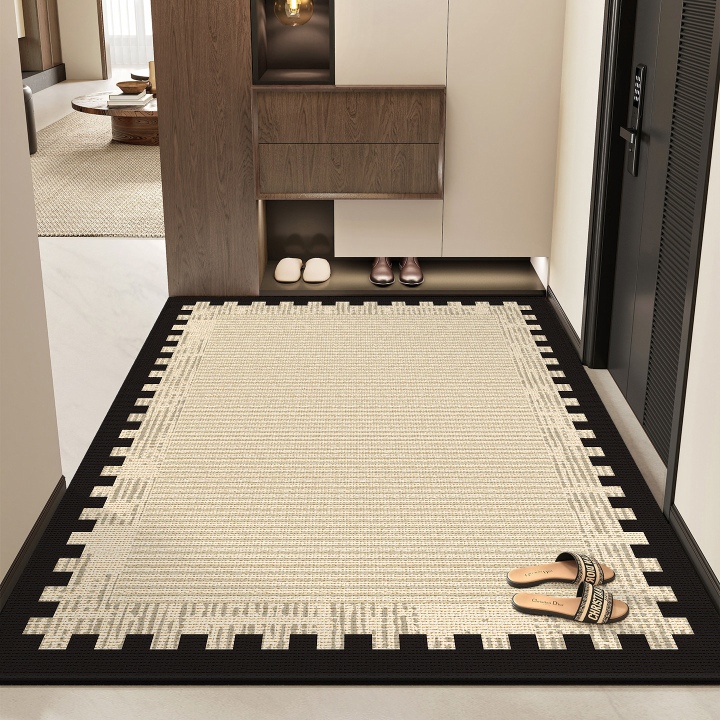 轻奢现代家用进门口地垫入户门垫防滑脚垫子门厅客厅脚踩地毯定制,居家布艺,入户地垫,淘宝优惠券,粉丝福利购,淘宝优惠卷