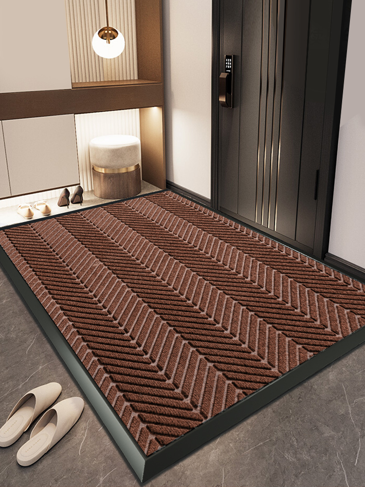 别墅入户门地垫2025新款进门防滑门垫门口地毯可擦洗脚垫耐脏垫子
