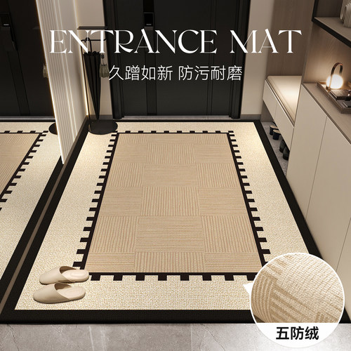 2026新款高级入户门地垫玄关地垫