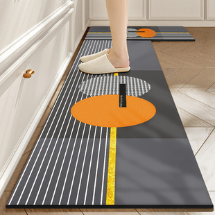 厨房地垫防滑防油可擦免洗脚垫家用吸水耐脏专用速干全铺地毯垫