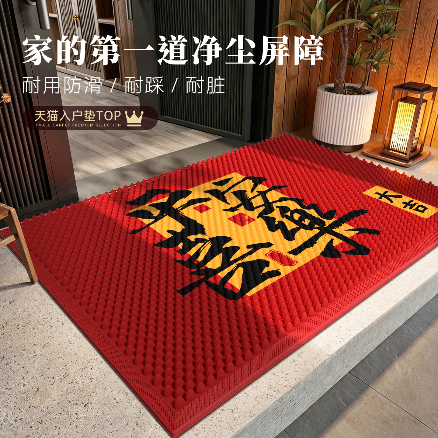 斯美儿入户门垫耐脏可擦洗蹭土