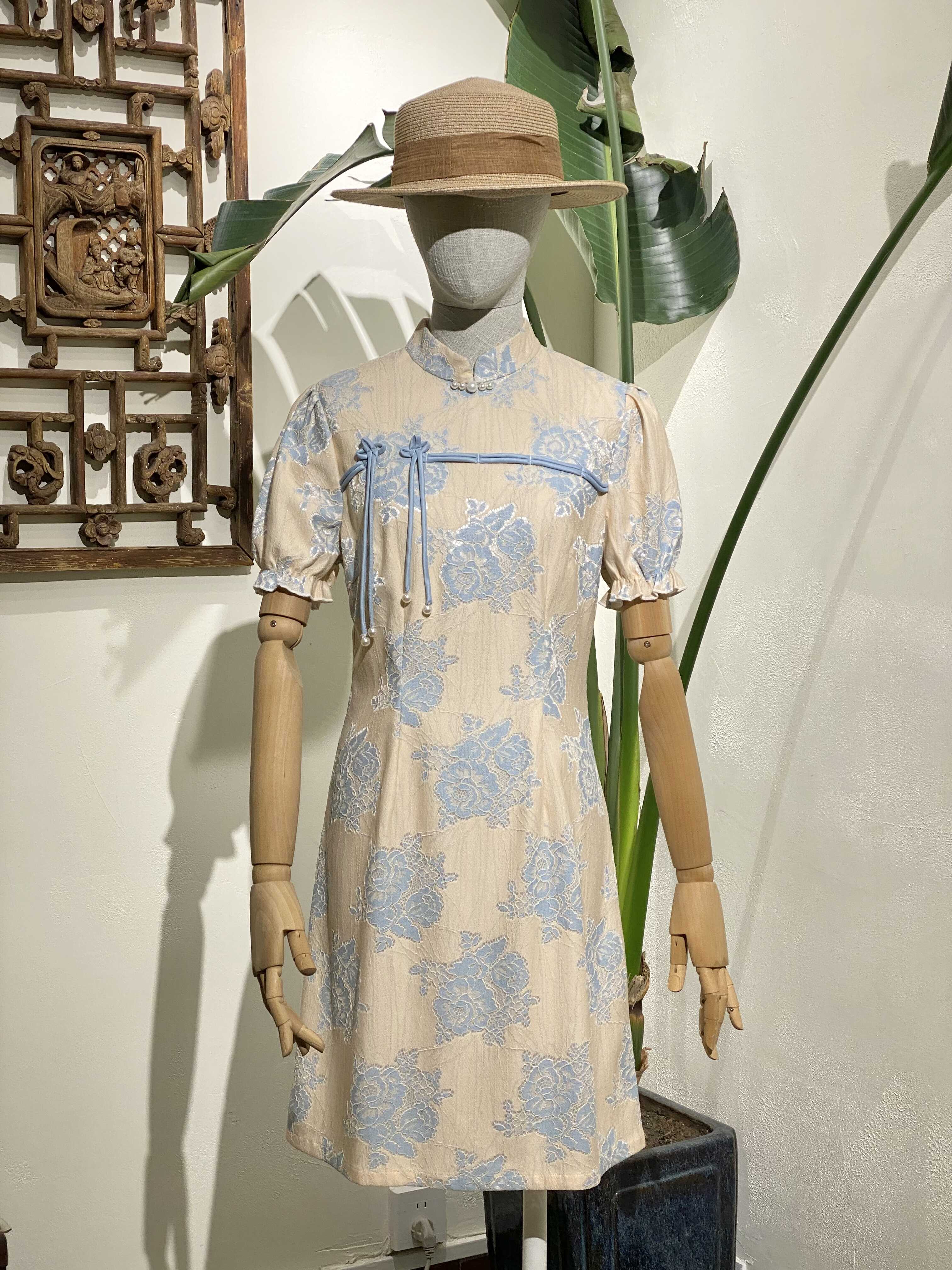 夏季旗袍连衣裙改良新款