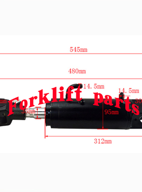 TOYOTA丰田叉车配件8FD30/8FB30/FDZN30倾斜油缸65510-36560-71优