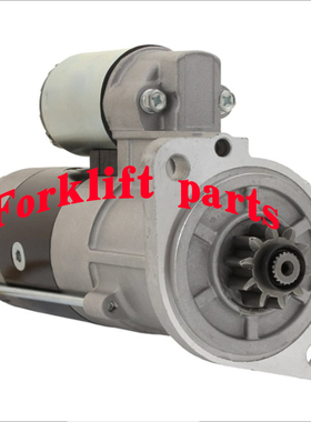 三菱叉车配件S4S发动机FD20-30N-F18C/F14E起动机马达32A66-10101