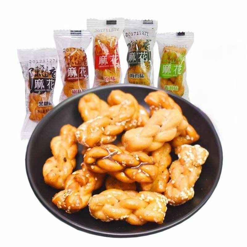 陈留香小麻花多口味小包装零食