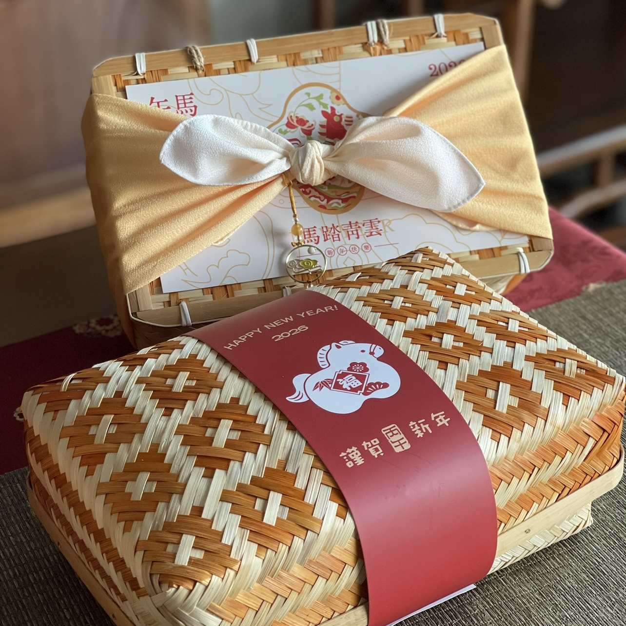 礼盒包装定制手工编织