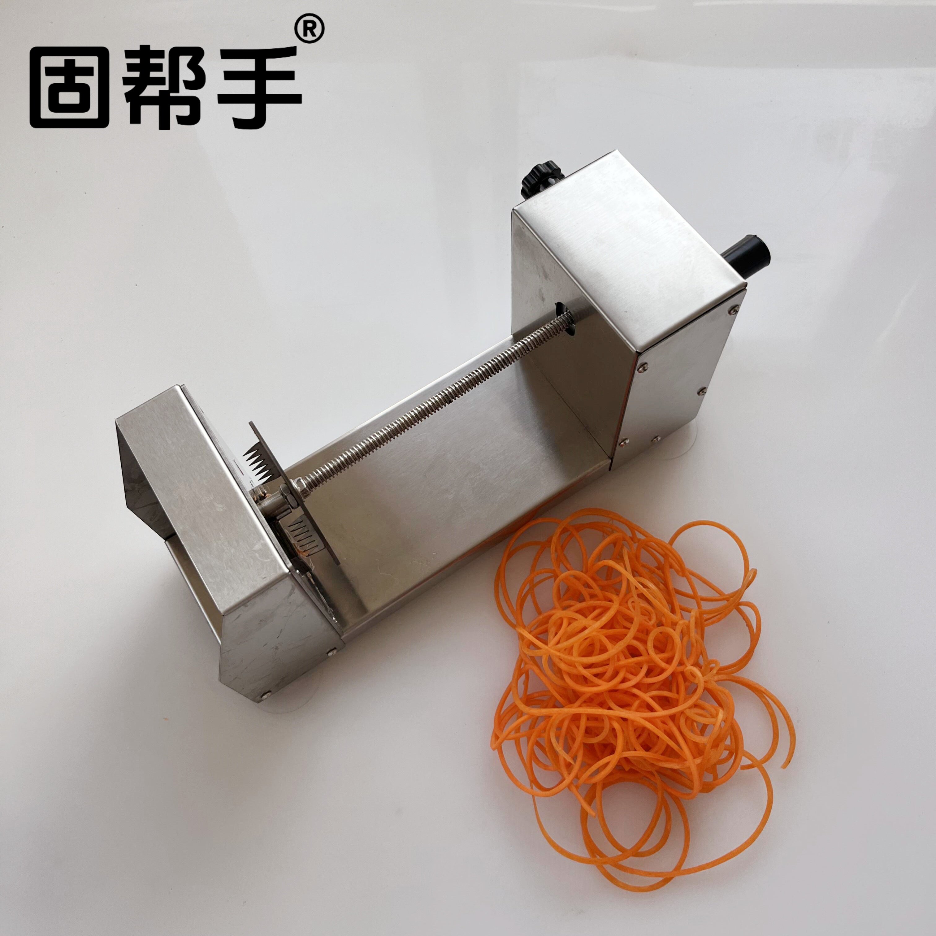 瀑布土豆丝超长千丝刨丝机器千丝土豆绞丝机网红火锅店