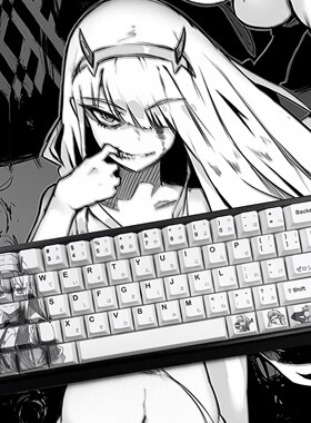 龙女国家队02第二代键帽适配wooting60 ez63 made68 美加狮fire68