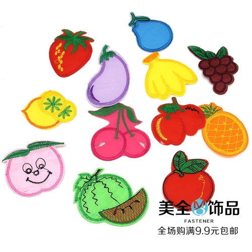 Cartoon Series Склейка из ткани с резиновыми наклеильными наклеек. Ремонт субсидии и декоративные наклейки ручной работы ручной работы