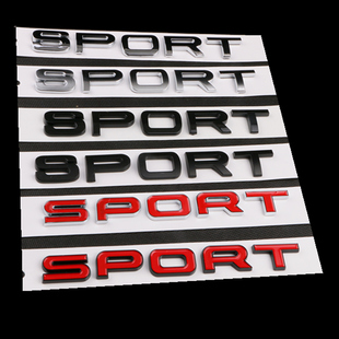 路虎揽胜极光 SPORT尾标 路虎揽胜极光 EVOQUE车标尾标后标
